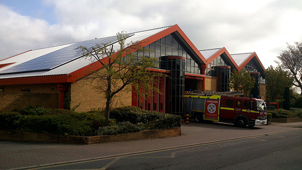 Front View of A37 Barnet Fire Station