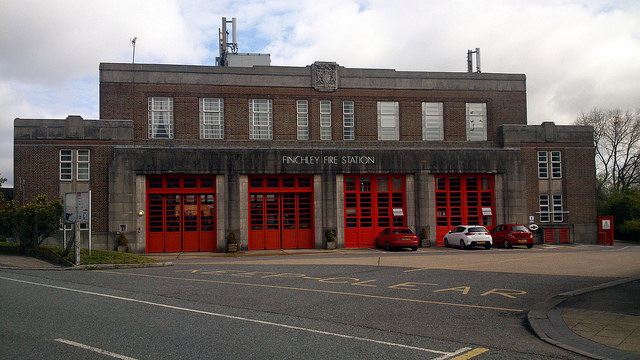 LFB A39 Finchley Fire Station